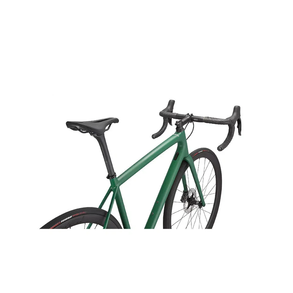 SPECIALIZED AETHOS Expert 2022 Ultegra Di2 Disc Complete Road Bike - Pine Green / White - Image 5
