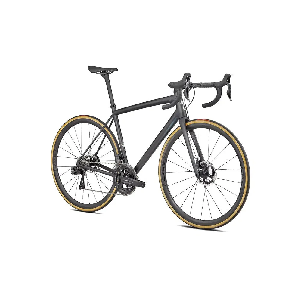 SPECIALIZED Sworks AETHOS 2022 Shimano Dura Ace 9200 Complete Road Bike - Carbon / Chameleon Eyris Color Run / Chrome Foil - Image 2