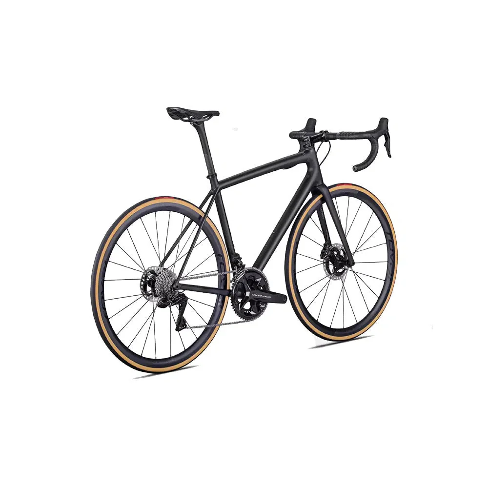 SPECIALIZED Sworks AETHOS 2022 Shimano Dura Ace 9200 Complete Road Bike - Carbon / Chameleon Eyris Color Run / Chrome Foil - Image 3
