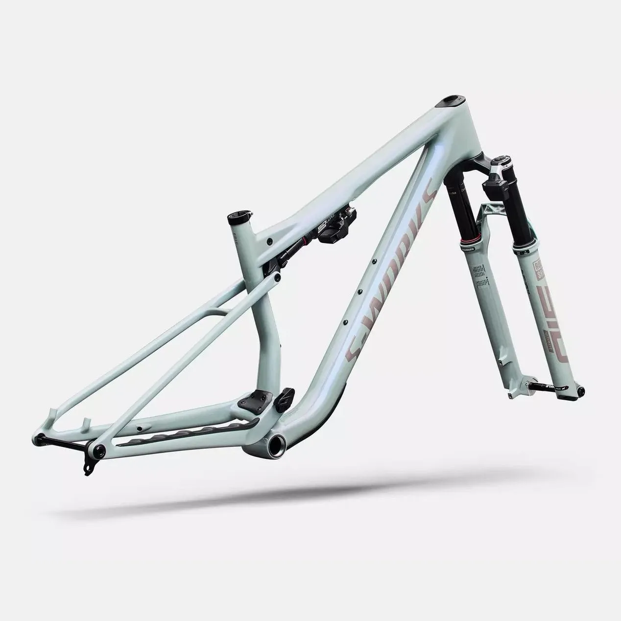SPECIALIZED Conjunto de cuadro S-Works Epic 9 - Gloss Agave Grey / Violet Pearl / Desert Metallic - Image 3