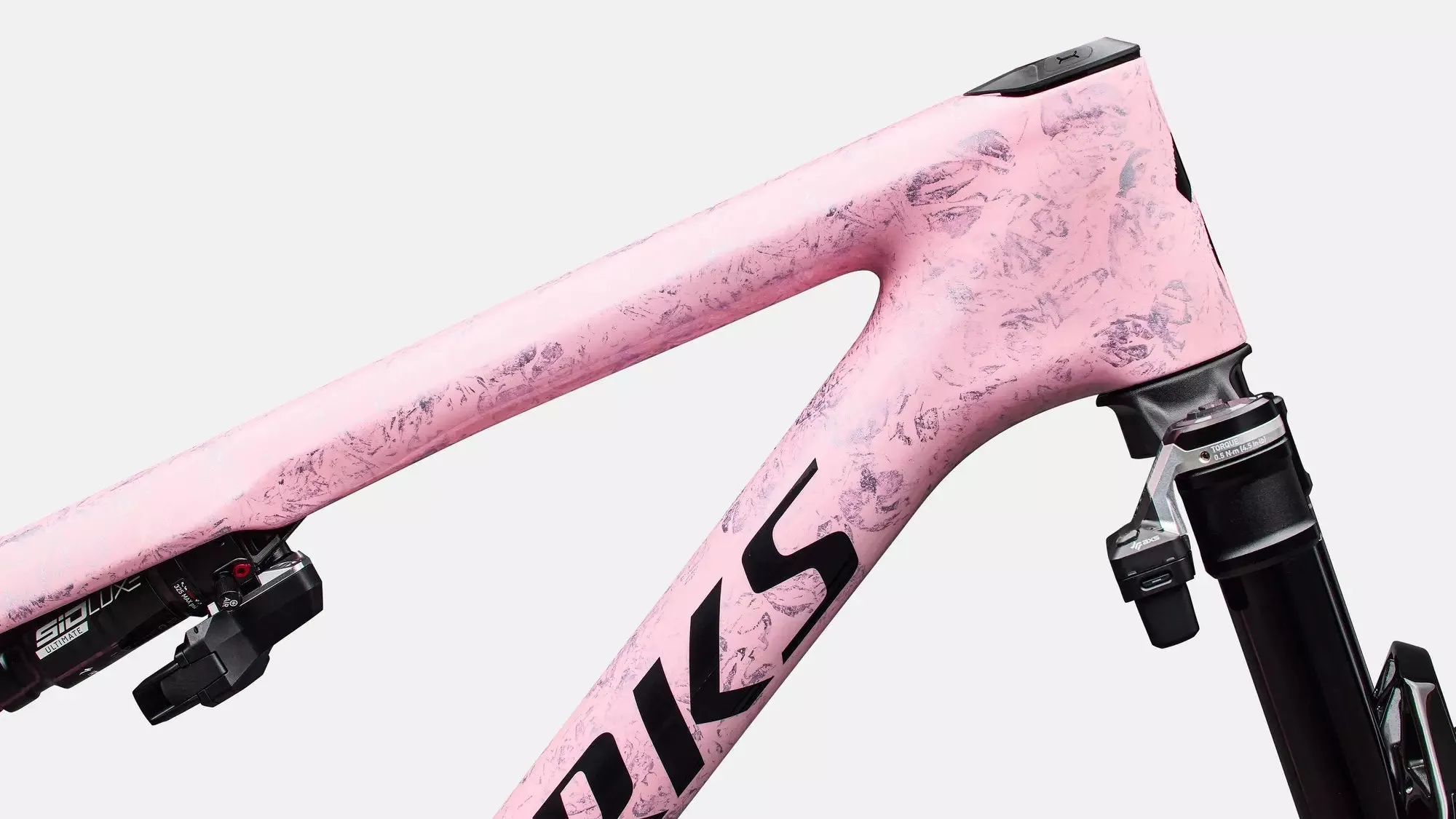 SPECIALIZED S-Works Epic 9 MTB Frameset - Gloss Amethyst Frost Multi Color Dry Impasto/ Black - Image 4