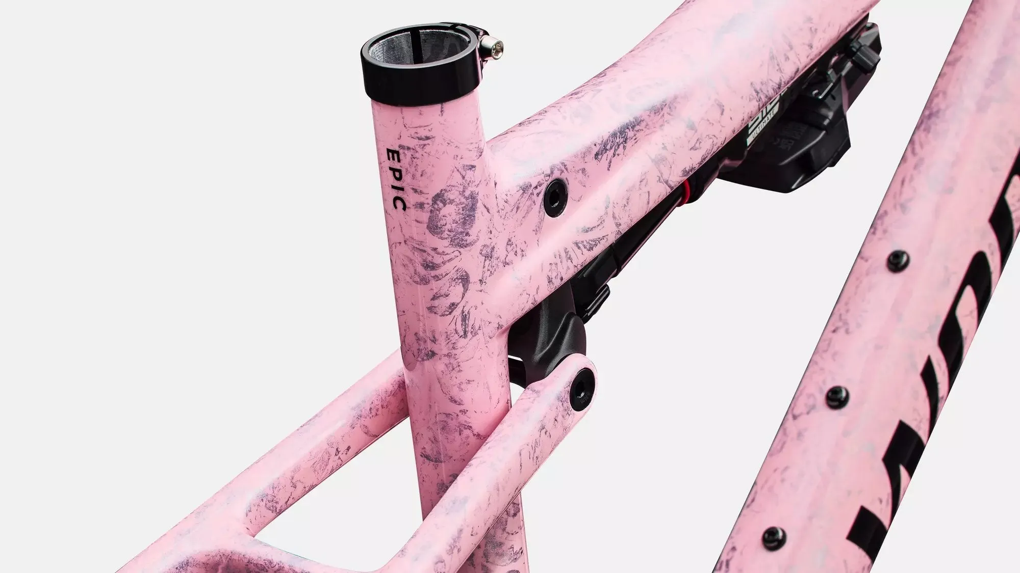 SPECIALIZED S-Works Epic 9 MTB Frameset - Gloss Amethyst Frost Multi Color Dry Impasto/ Black - Image 5