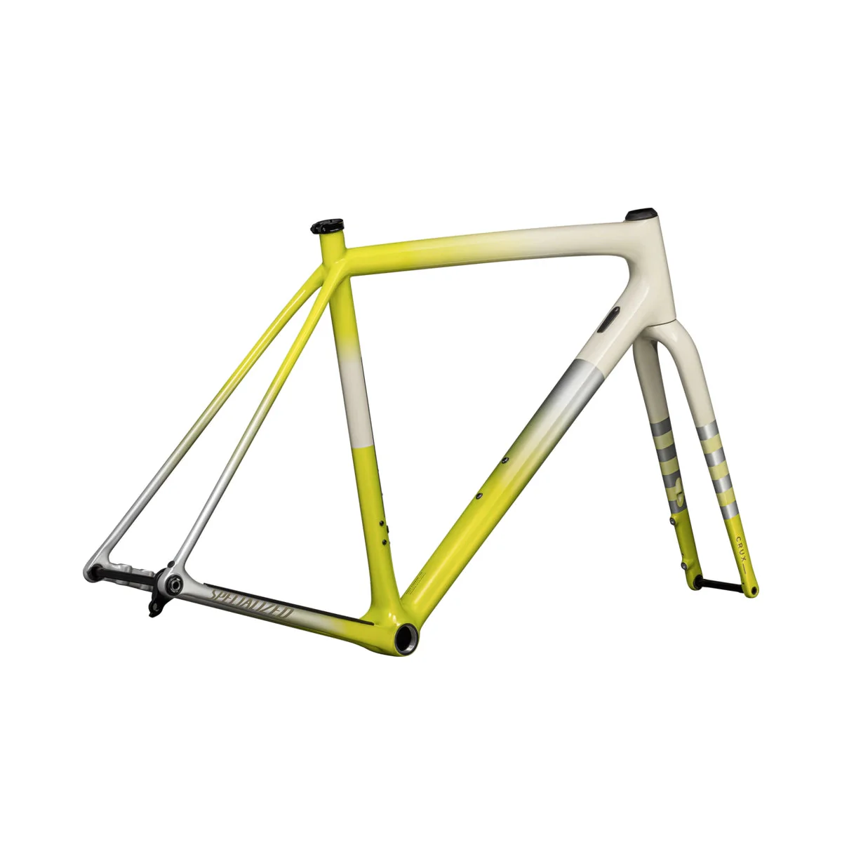 SPECIALIZED Crux 10R 2025 Gravel Frameset - Birch/Ion Metallic/Silver Dust/Taupe - Image 3