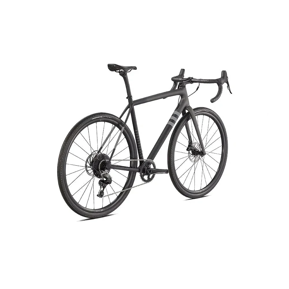 SPECIALIZED CRUX Comp Complete Bike Gravel - Satin Smoke/Black/Cool Grey - Image 3