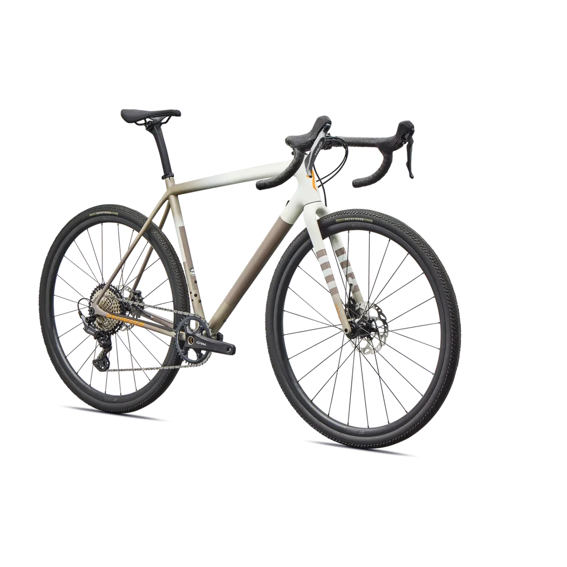 SPECIALIZED Crux Comp - Shimano GRX - Dune White/Sandstone Metallic/Desert Metallic/Orange Zest - Image 2