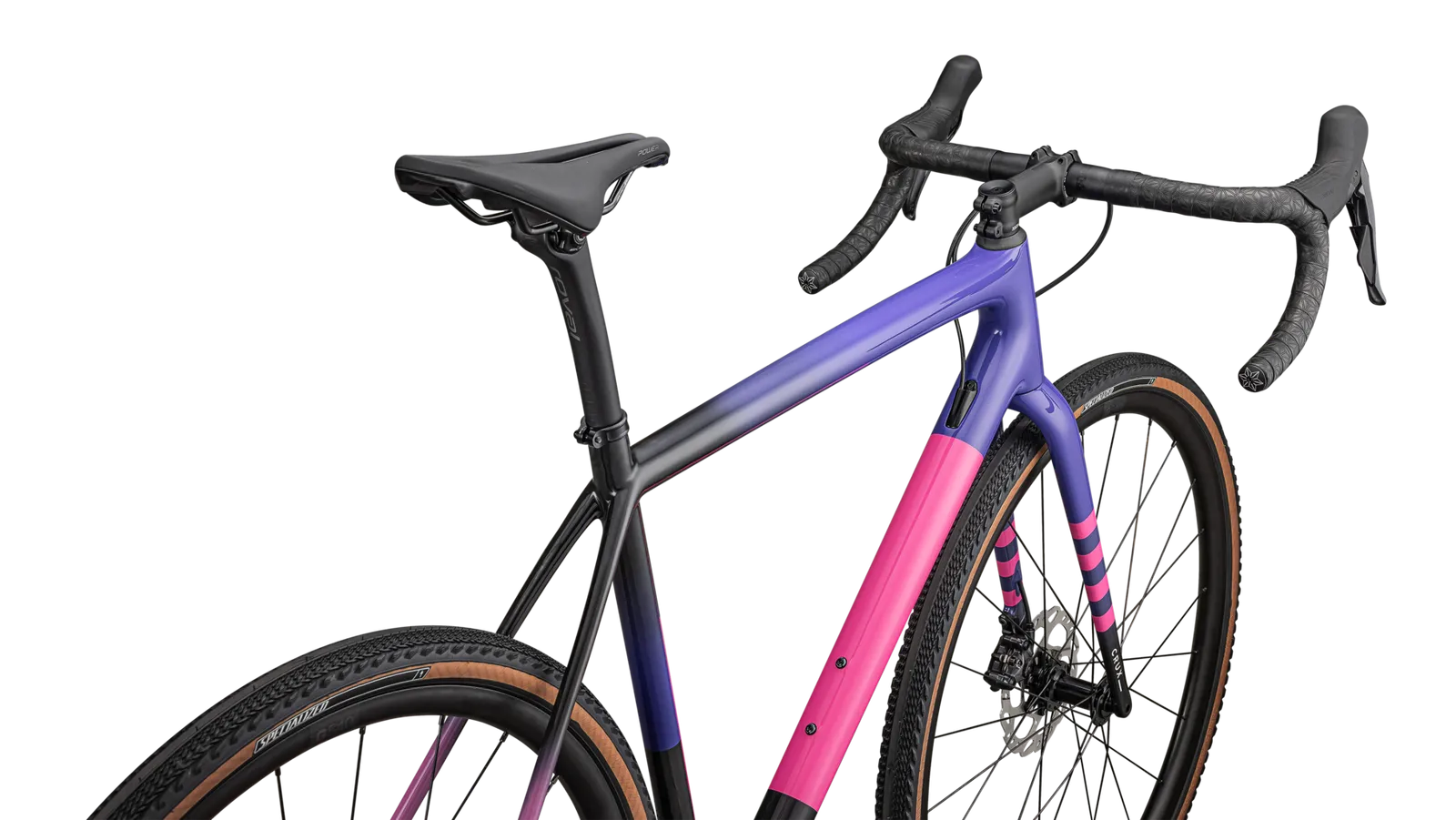 SPECIALIZED Crux Comp - Shimano GRX - Gloss Carbon / Purple Haze / Rebel Pink / Birch - Image 4