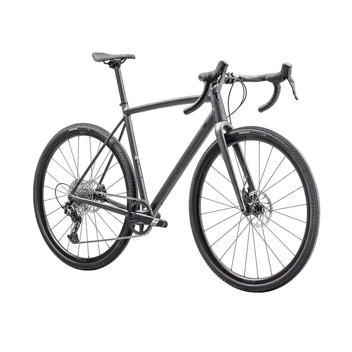 SPECIALIZED CRUX DSW 2025 Gravel Bike - Satin Smoke / Oak Green - Image 2