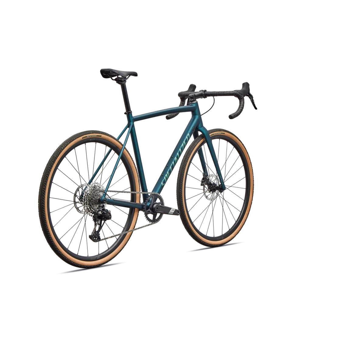 SPECIALIZED Crux DSW Comp - SRAM Apex XPLR - Emerald Metallic/Fjord Metallic - Image 3