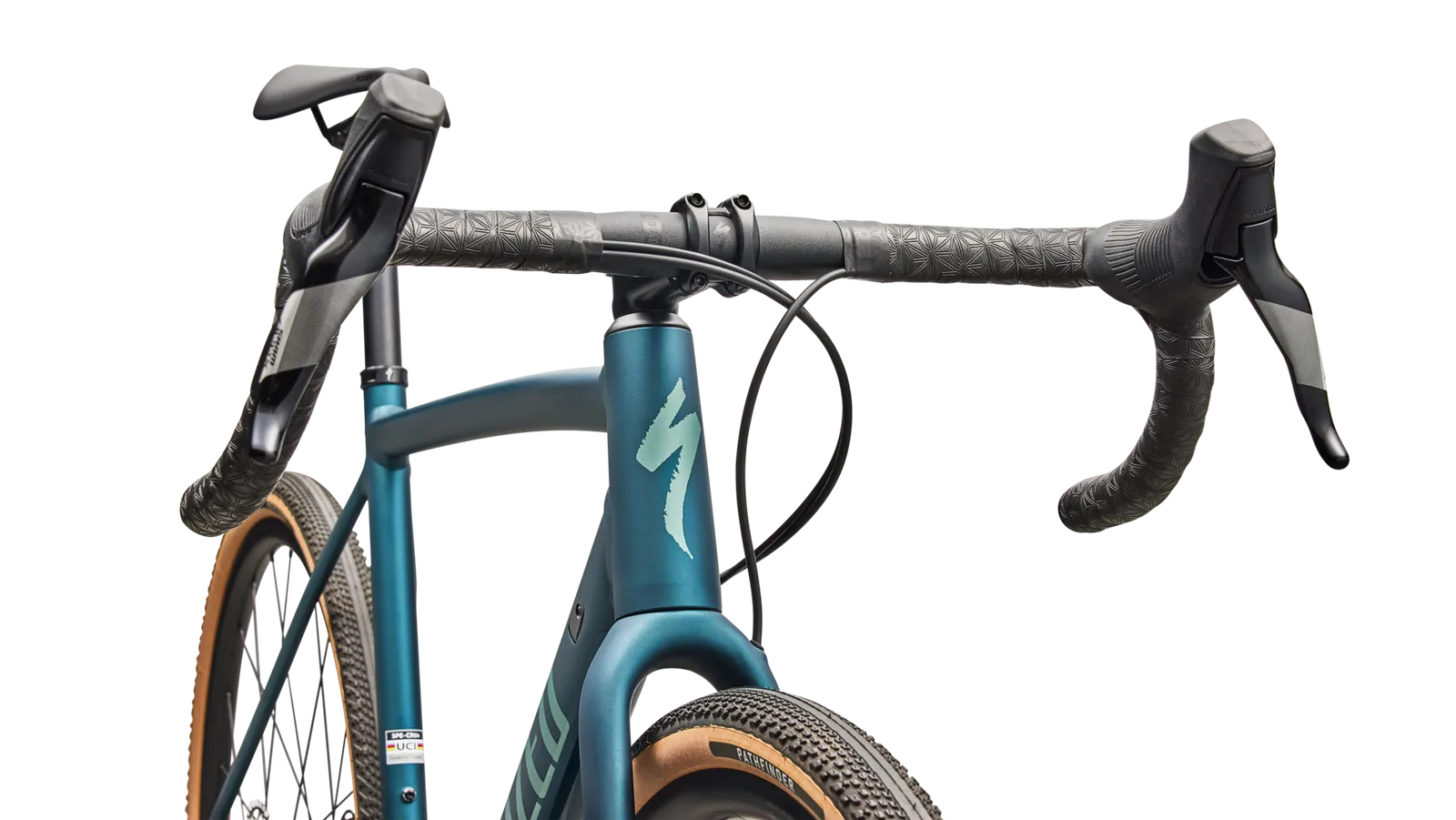 SPECIALIZED Crux DSW Comp - SRAM Apex XPLR - Emerald Metallic/Fjord Metallic - Image 5