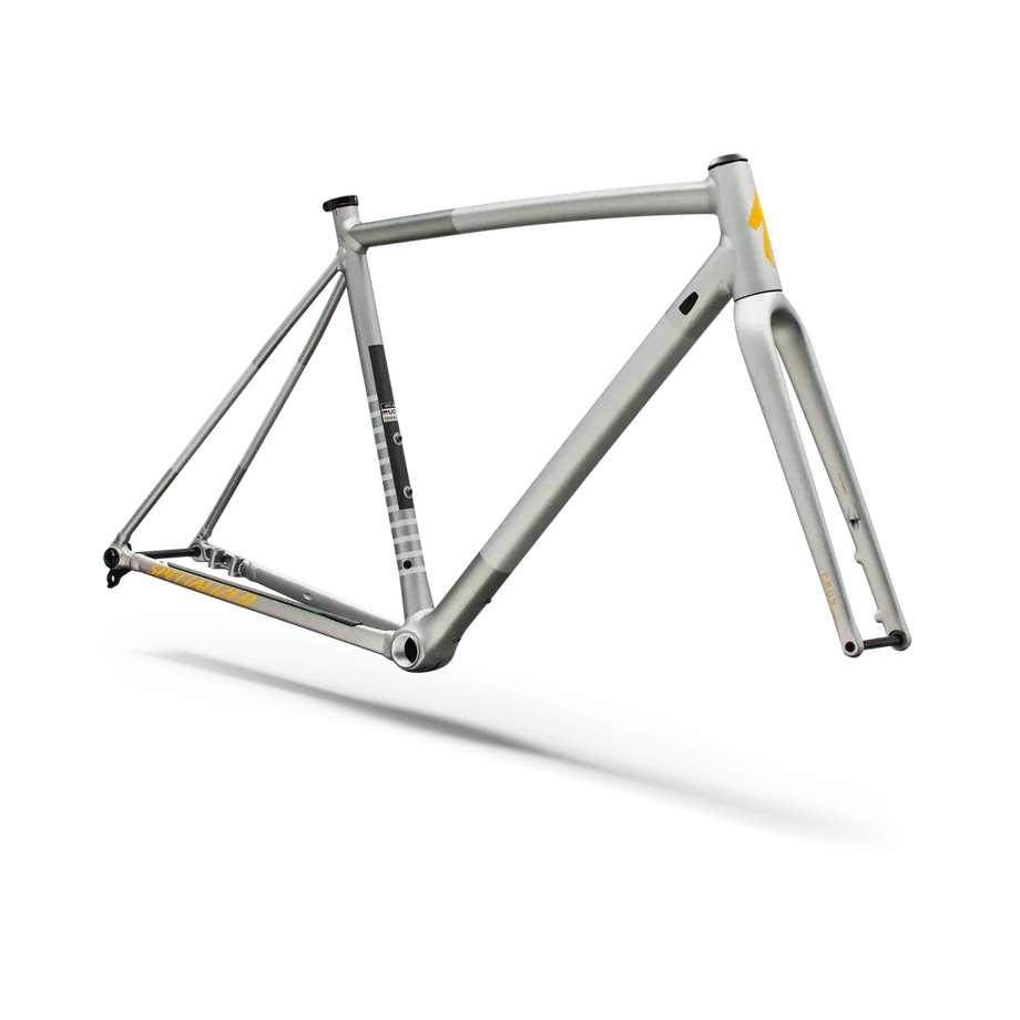 SPECIALIZED Crux DSW Frameset - D'Aluisio Smartweld Alloy - Shadow Silver/California Sunshine - Image 2