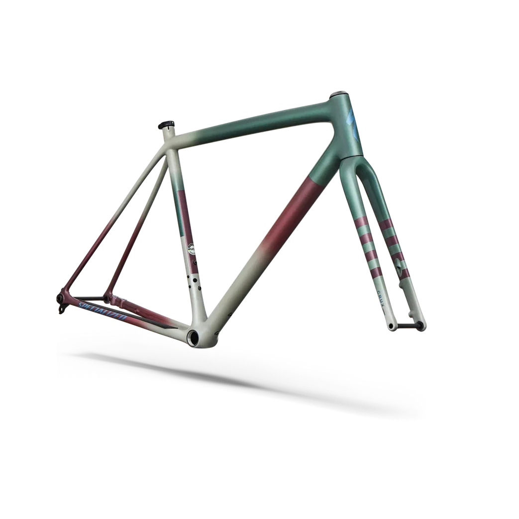 SPECIALIZED Crux Frameset - FACT 10r Carbon - Dolomite/Fjord Metallic/Quartz Metallic/Glacial Metallic - Image 2