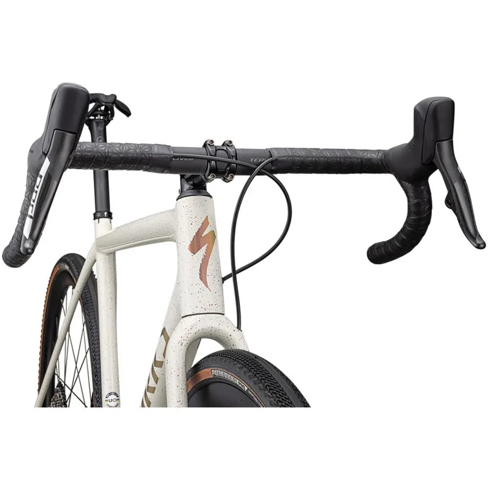 SPECIALIZED Crux SWorks Sram Red AXS Complete Gravel Bike - Gloss Birch Rred Gold Pearl Speckle/Red Gold - Image 5