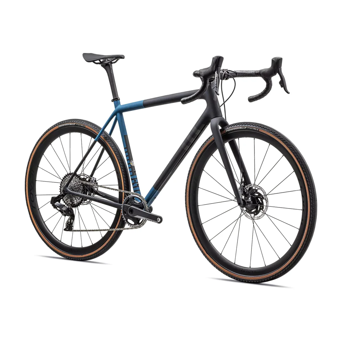 SPECIALIZED Crux SWorks Sram Red AXS Complete Gravel Bike - SATIN METALLIC DARK NAVY/MYSTIC BLUE/MIDNIGHT SHADOW METALLIC SPECKLE - Image 2