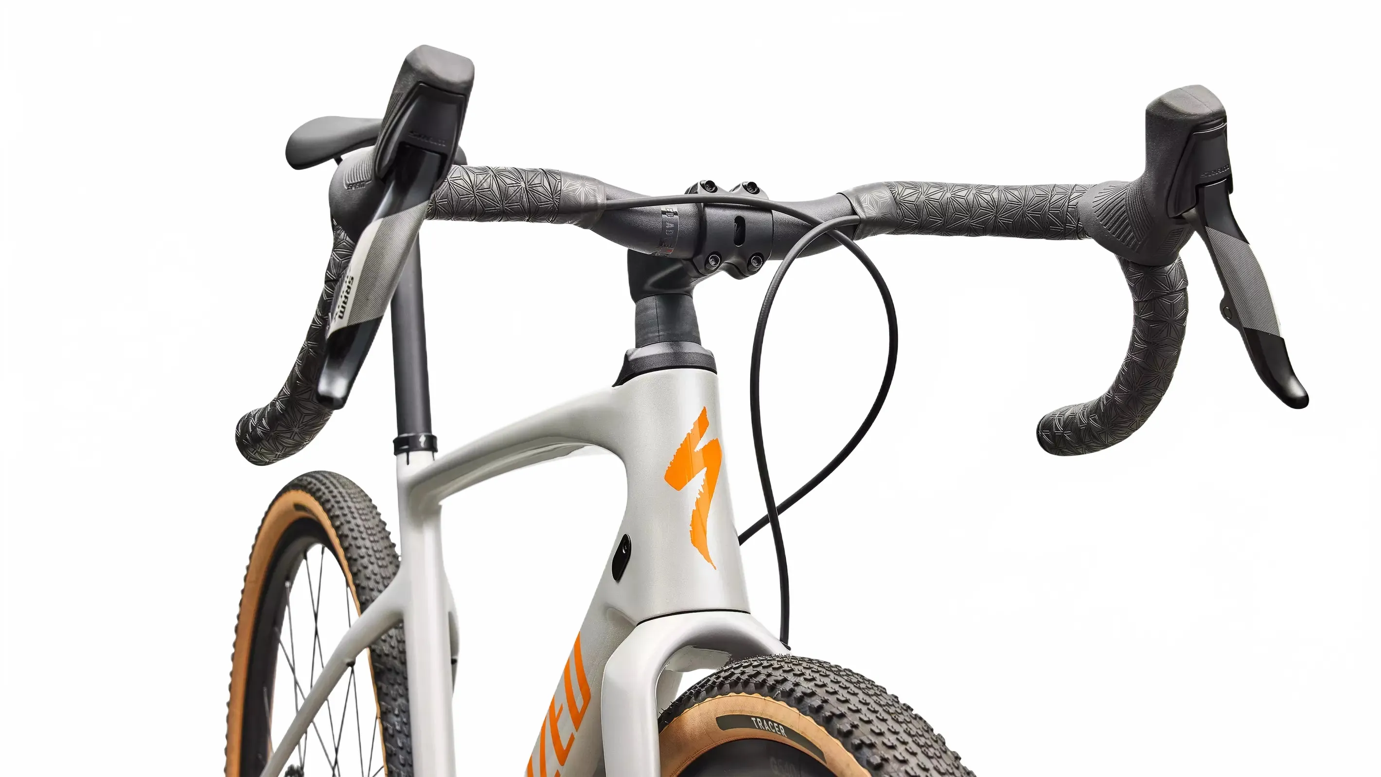 SPECIALIZED Diverge 4 Comp Complete Gravel Bike SRAM Apex AXS/S1000 2026 - Dolomite Metallic/Orange Zest - Image 3