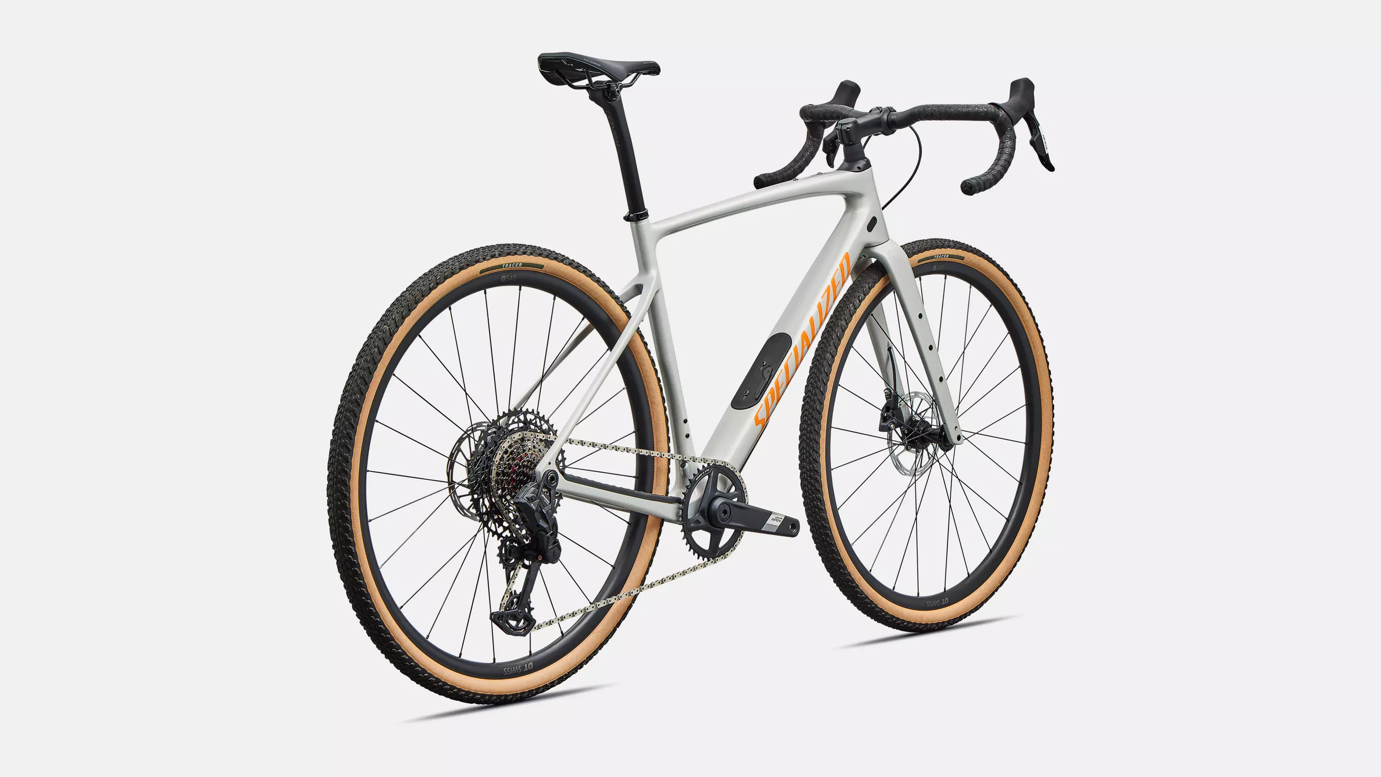 SPECIALIZED Diverge 4 Comp Complete Gravel Bike SRAM Apex AXS/S1000 2026 - Dolomite Metallic/Orange Zest - Image 5