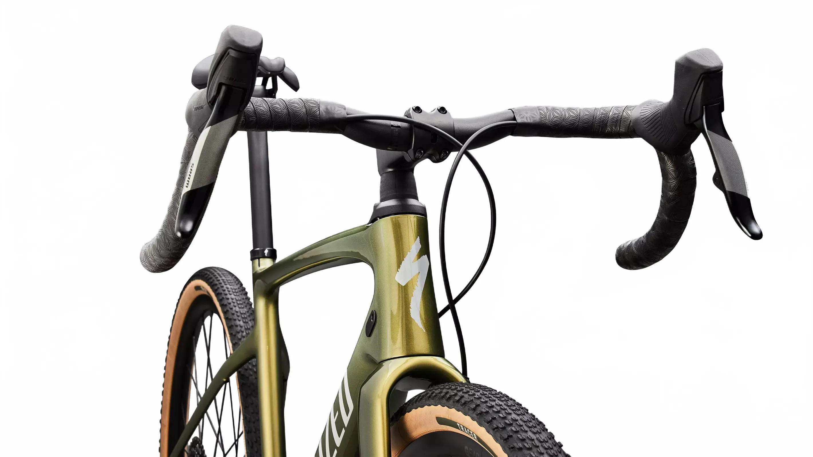 SPECIALIZED Diverge 4 Comp Complete Gravel Bike SRAM Apex AXS/S1000 2026 - Laurel Green Metallic/dolomite Metallic - Image 4