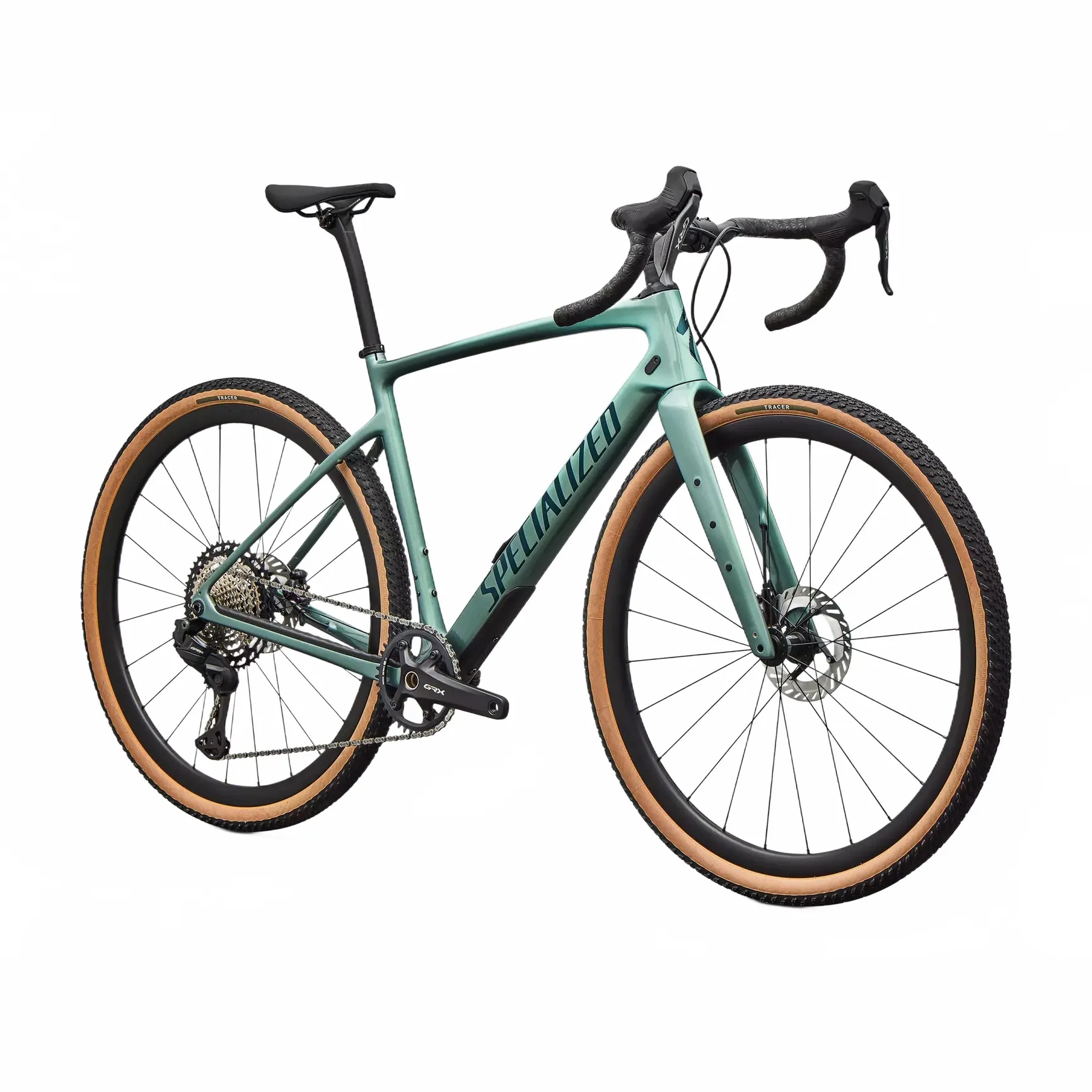 SPECIALIZED Diverge 4 Expert Complete Gravel Bike Shimano GRX DI2 2026 - Fjord Metallic/emerald Metallic - Image 5
