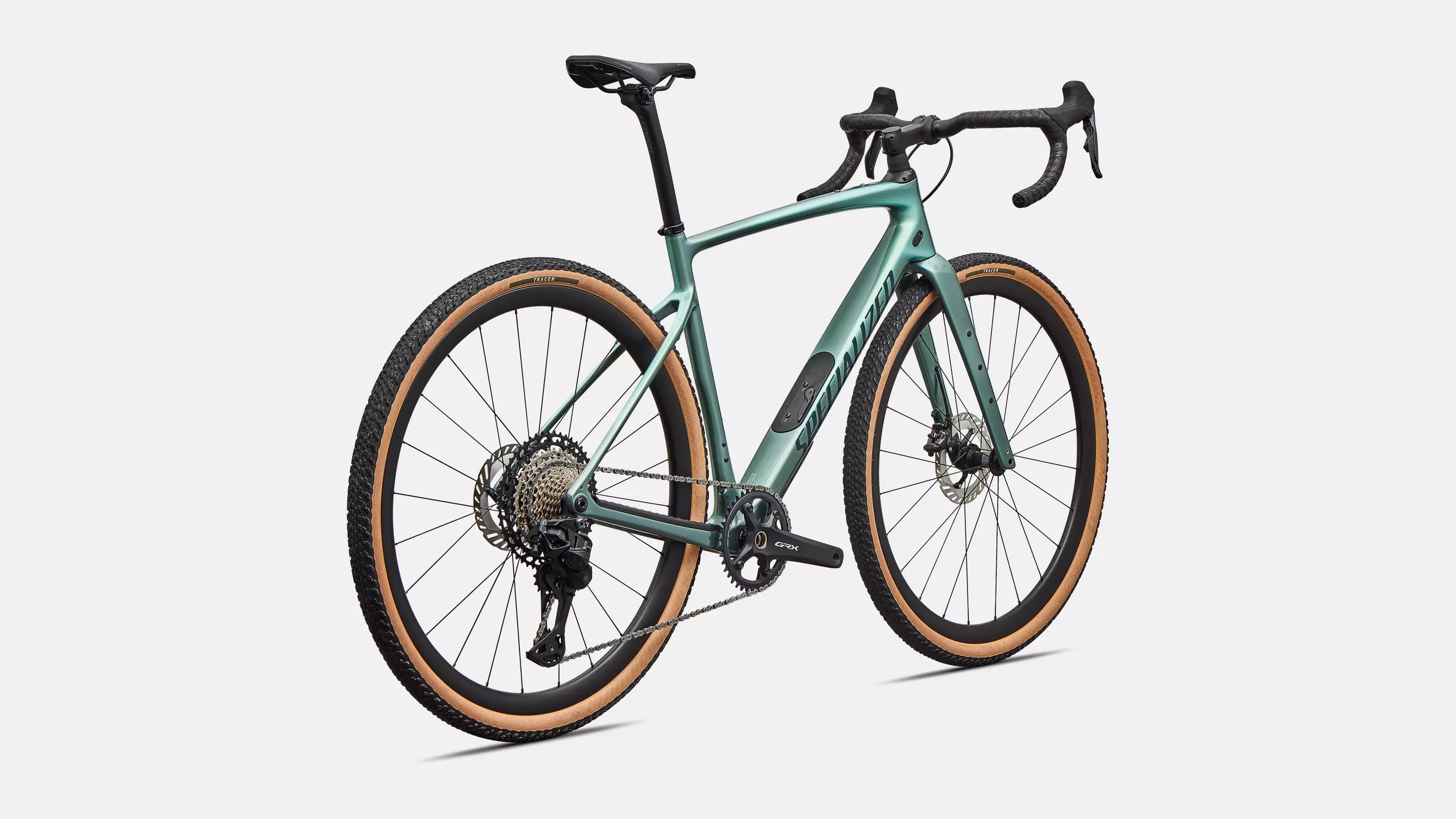 SPECIALIZED Diverge 4 Expert Complete Gravel Bike Shimano GRX DI2 2026 - Fjord Metallic/emerald Metallic - Image 6