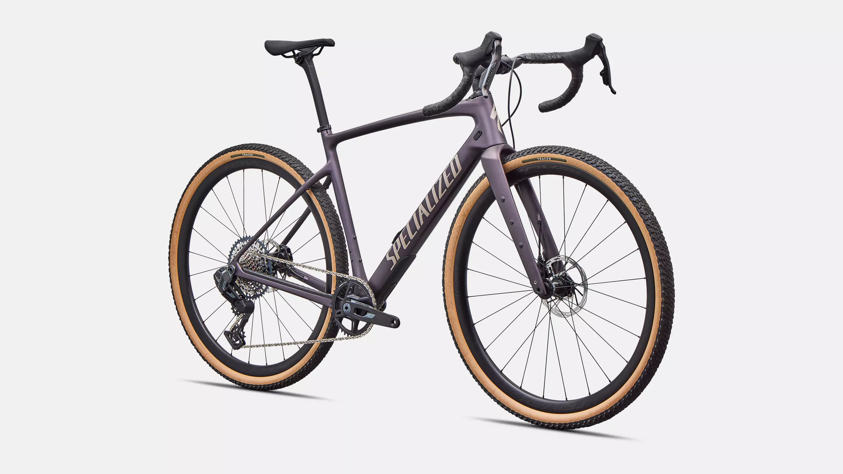 SPECIALIZED Diverge 4 Expert SRAM Rival XPLR - Nebula Metallic Sandstone Metallic - Image 2