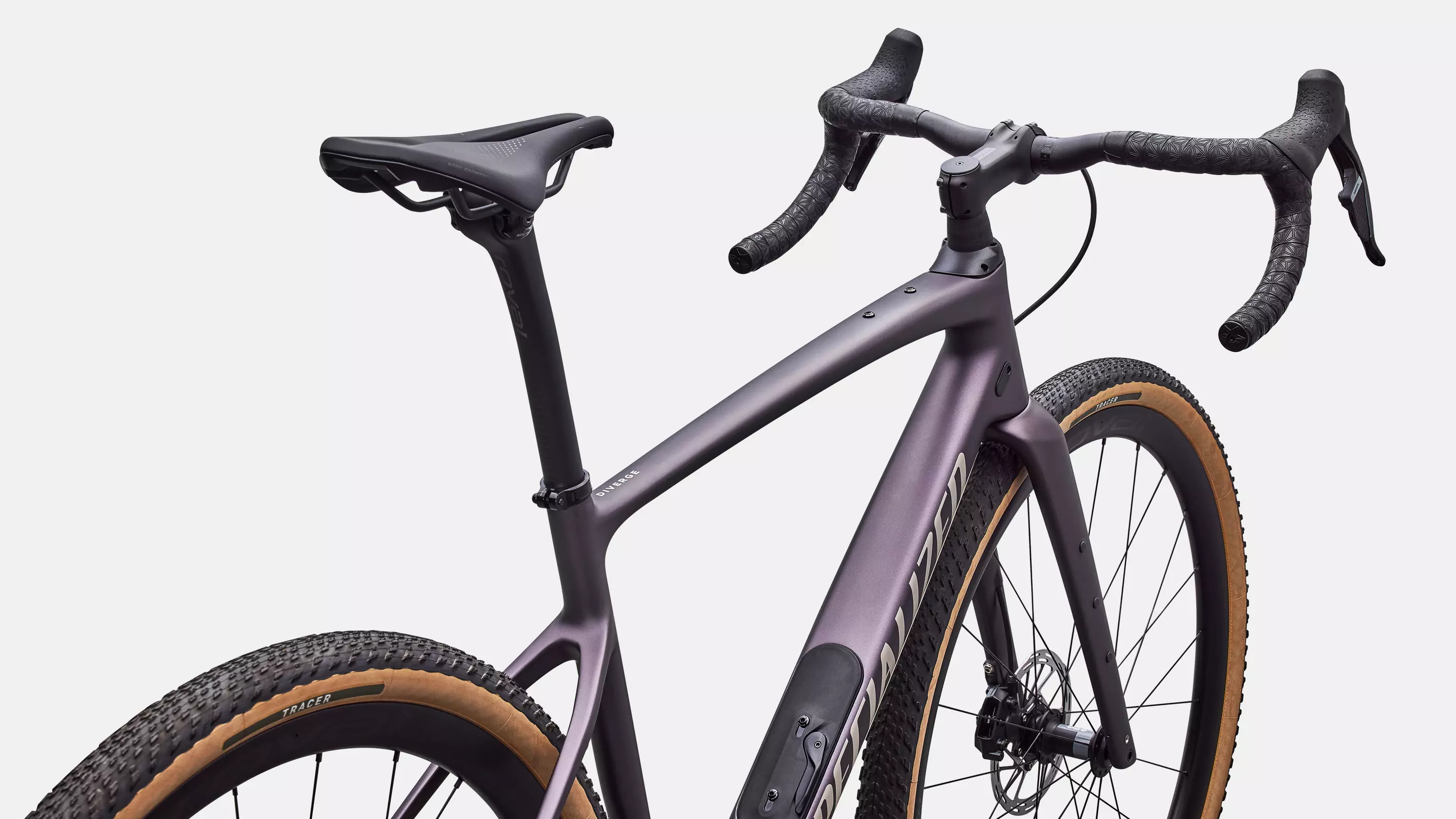 SPECIALIZED Diverge 4 Expert SRAM Rival XPLR - Nebula Metallic Sandstone Metallic - Image 4