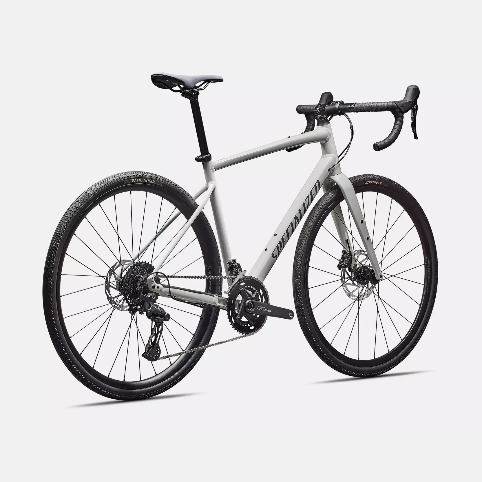 SPECIALIZED Diverge E5 Gravel Bike - Gloss Dune White/Ashen - Image 2