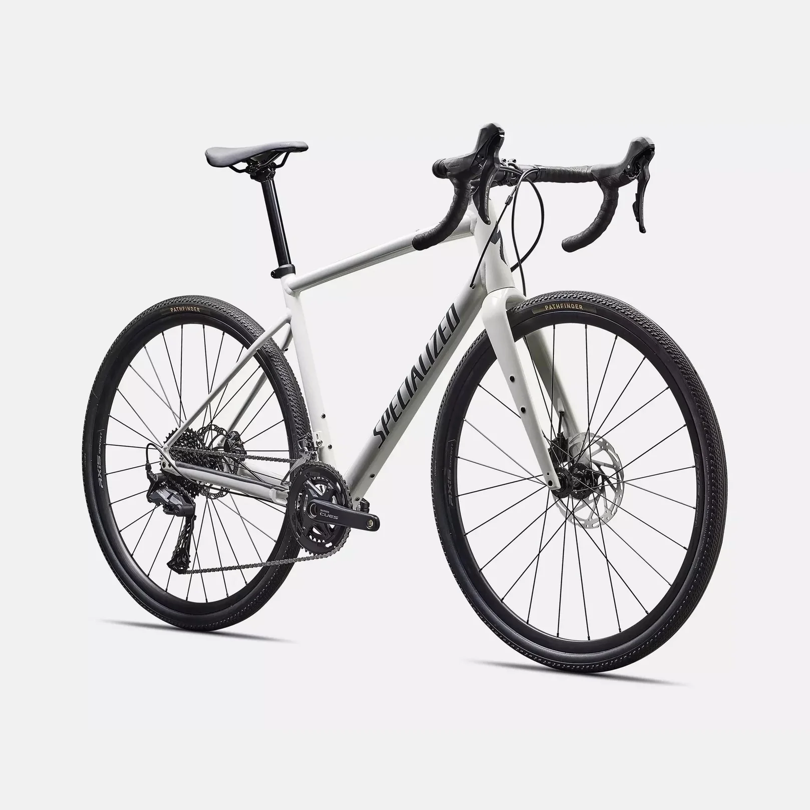 SPECIALIZED Diverge E5 Gravel Bike - Gloss Dune White/Ashen - Image 3