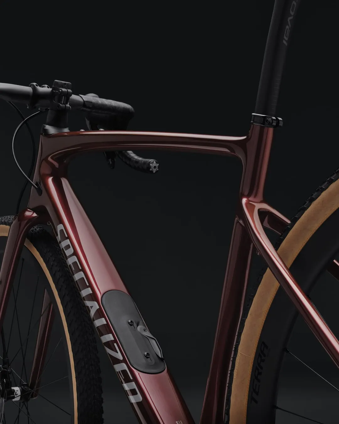 Specialized DIVERGE PRO 2026 BORDEAUX METALLIC/PEARL/DOLOMITE - Bordeaux Metallic/Pearl/Dolomite - Image 4
