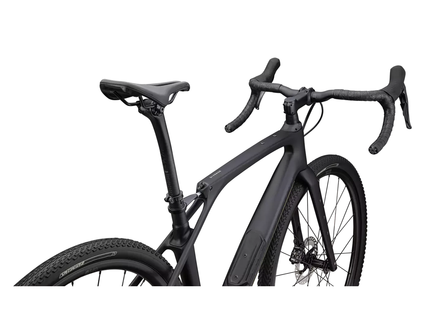SPECIALIZED Diverge STR Comp Complete Gravel Bike Shimano GRX - SATIN METALLIC MIDNIGHT SHADOW/VIOLET GHOST PEARL - Image 5