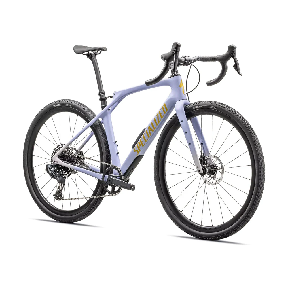 SPECIALIZED Diverge STR Expert Sram Complete Gravel Bike - CLAY/POWDER INDIGO/METALLIC SULPHUR - Image 2