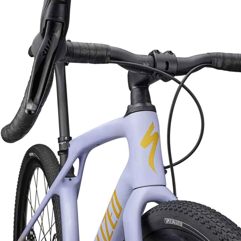 SPECIALIZED Diverge STR Expert Sram Complete Gravel Bike - CLAY/POWDER INDIGO/METALLIC SULPHUR - Image 3