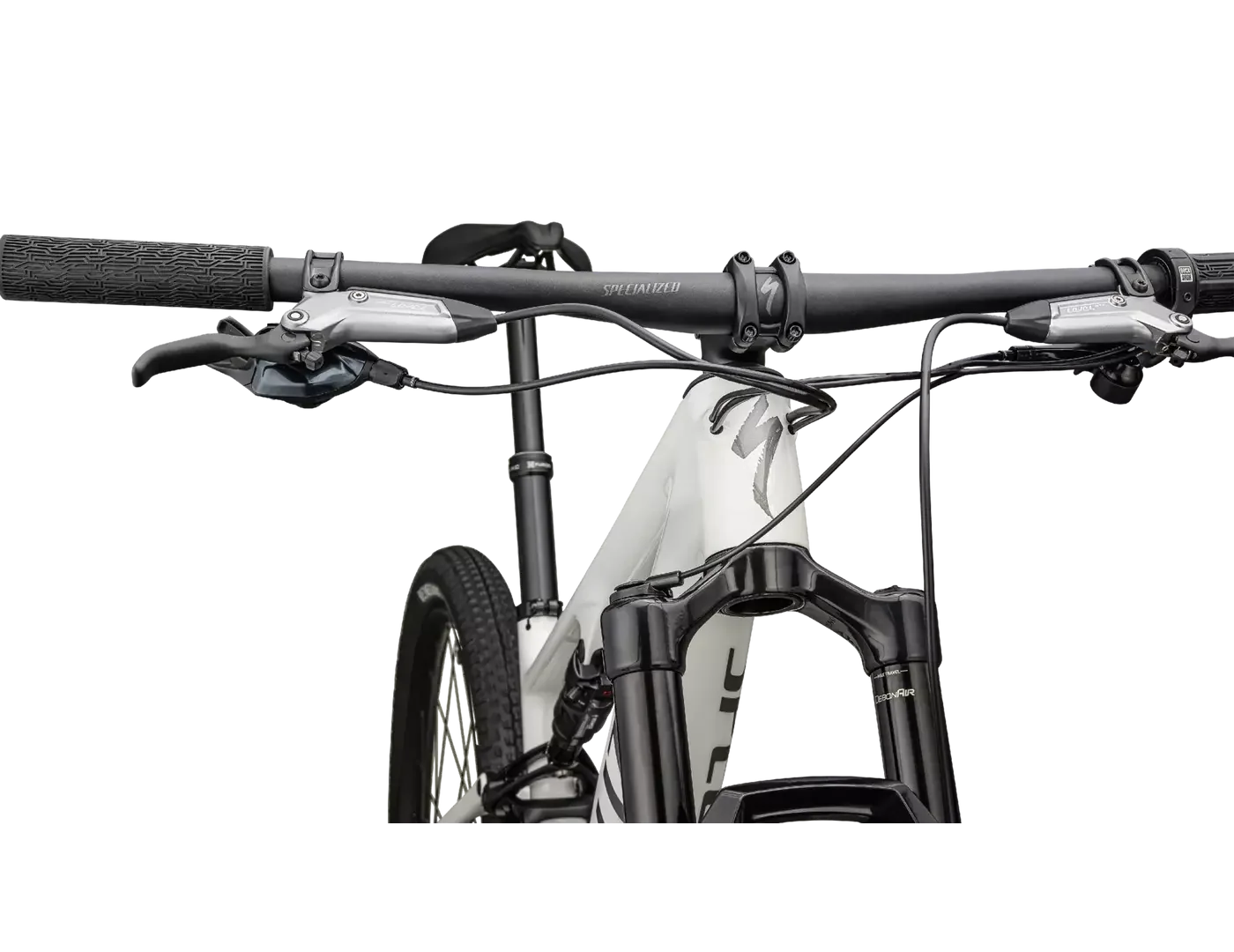 SPECIALIZED Epic 8 Comp SRAM GX Mountain Bike - Gloss Dune/White Smoke - Image 4