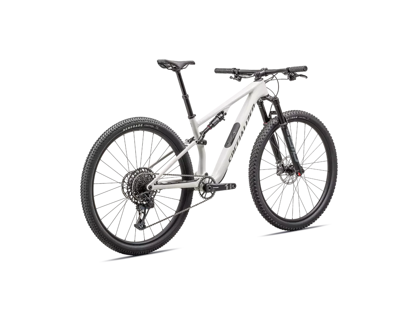 SPECIALIZED Epic 8 Comp SRAM GX Mountain Bike - Gloss Dune/White Smoke - Image 5