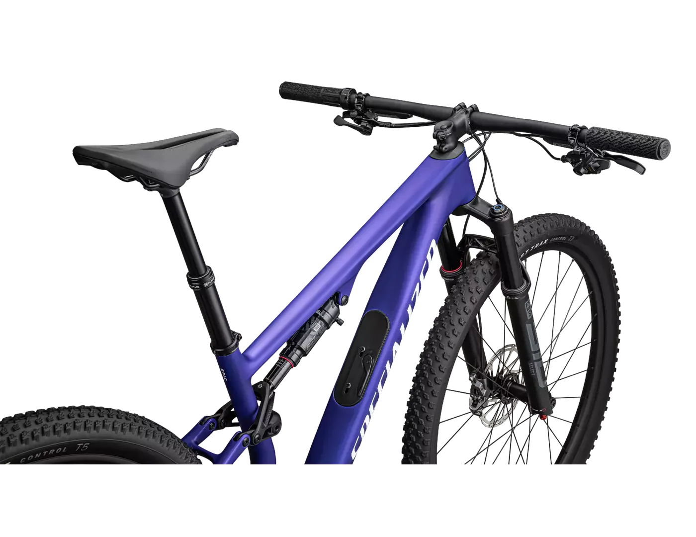 SPECIALIZED Epic 8 Comp SRAM GX Mountain Bike - Satin Metallic/Sapphire White - Image 3