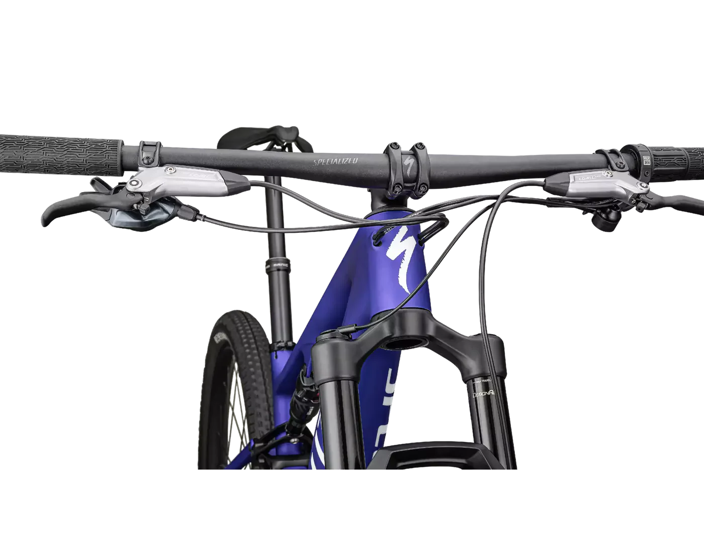 SPECIALIZED Epic 8 Comp SRAM GX Mountain Bike - Satin Metallic/Sapphire White - Image 4