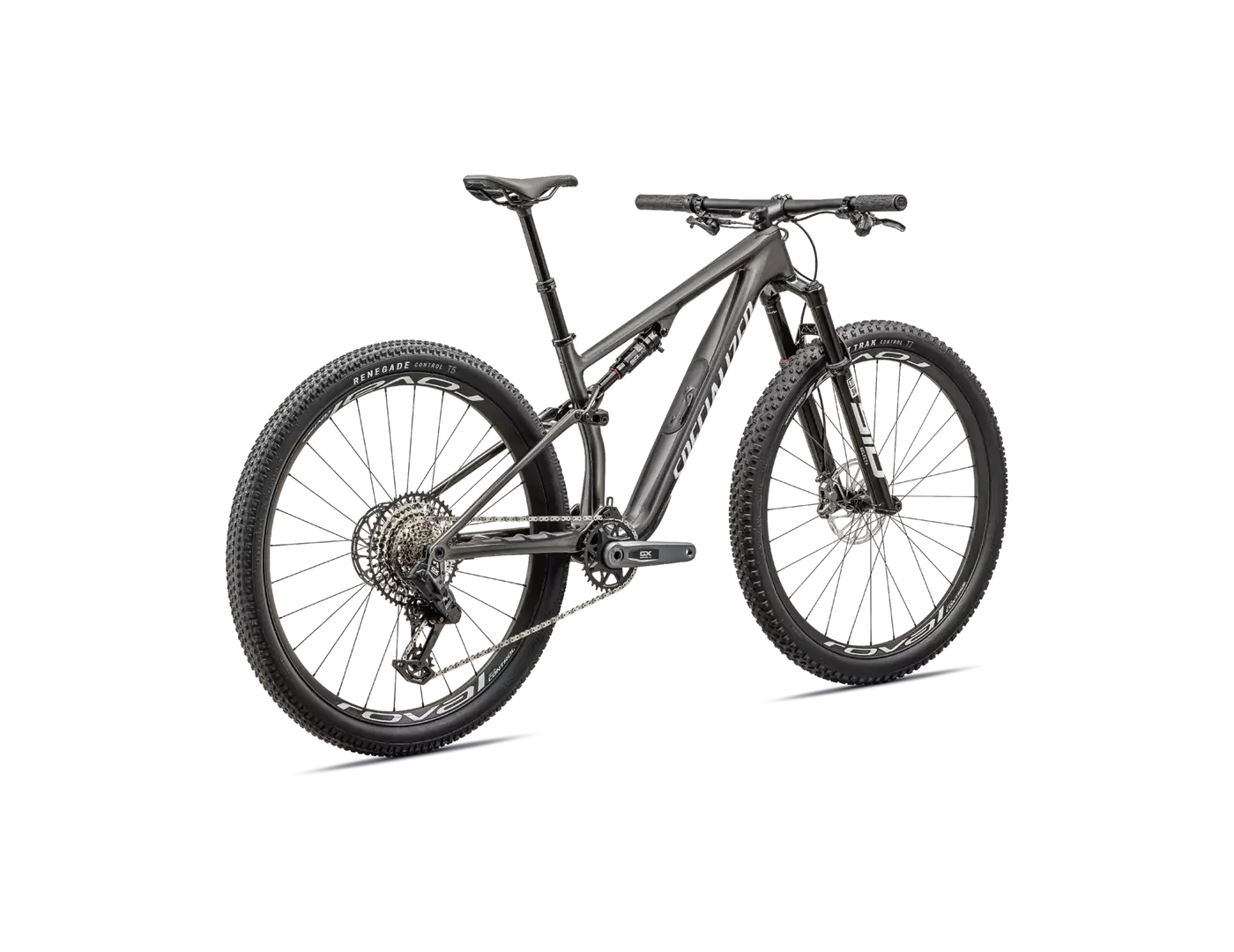 SPECIALIZED Epic 8 Expert SRAM GX AXS  Mountain Bike - Gloss Carbon/Black Pearl White - Image 6