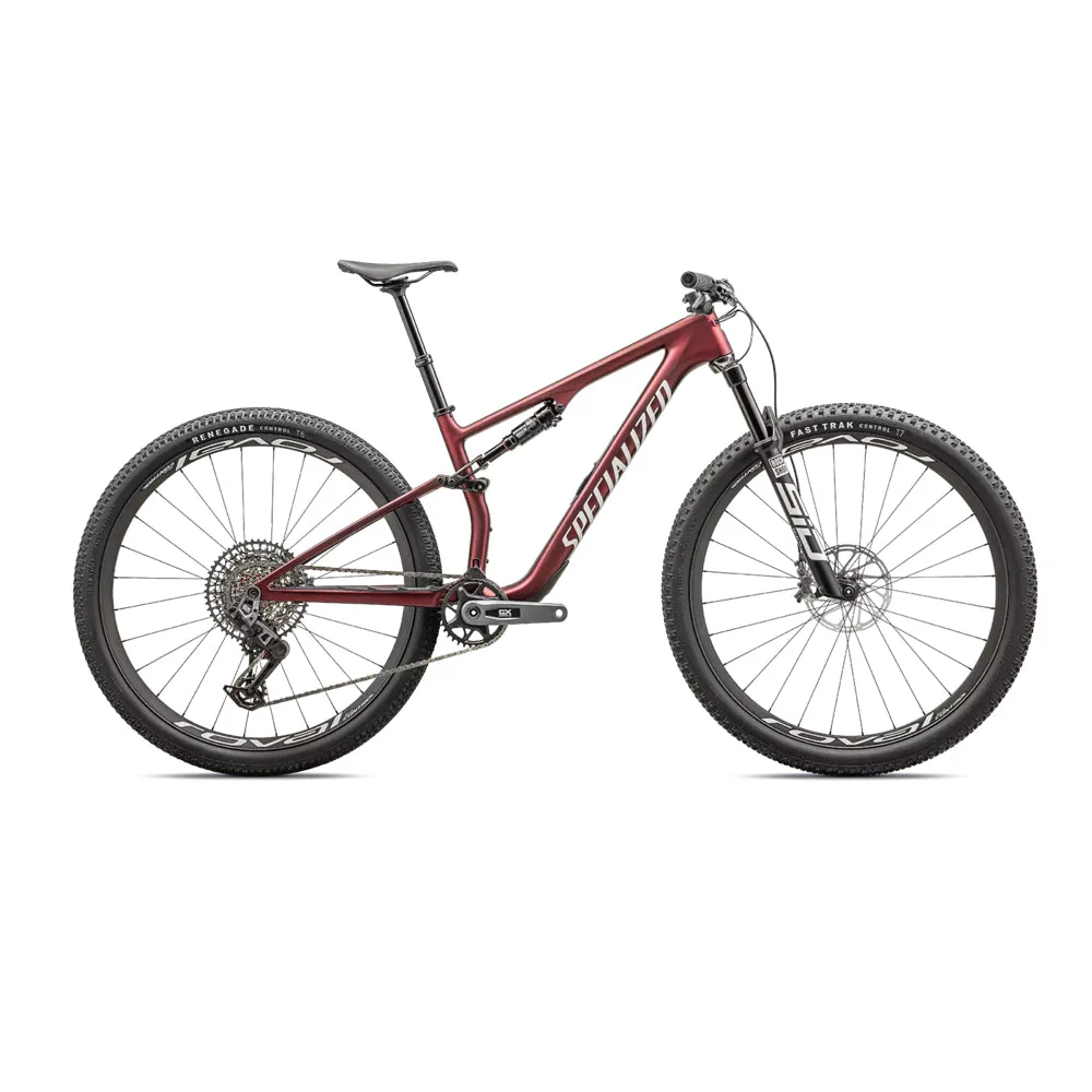 SPECIALIZED Epic 8 Expert SRAM GX AXS Mountain Bike - Satin/Redsky White