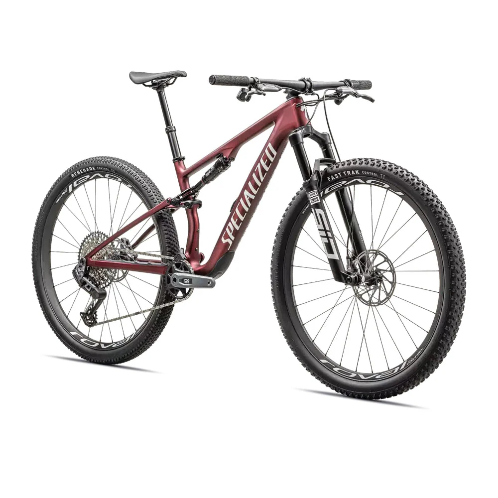 SPECIALIZED Epic 8 Expert SRAM GX AXS Mountain Bike - Satin/Redsky White - Image 2