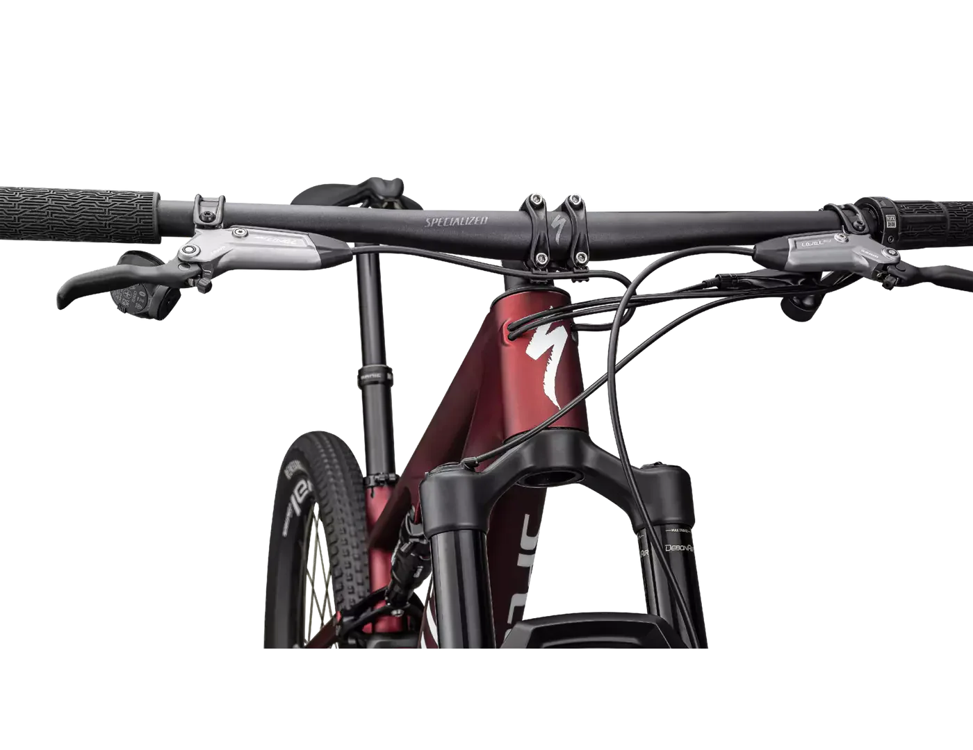 SPECIALIZED Epic 8 Expert SRAM GX AXS Mountain Bike - Satin/Redsky White - Image 4