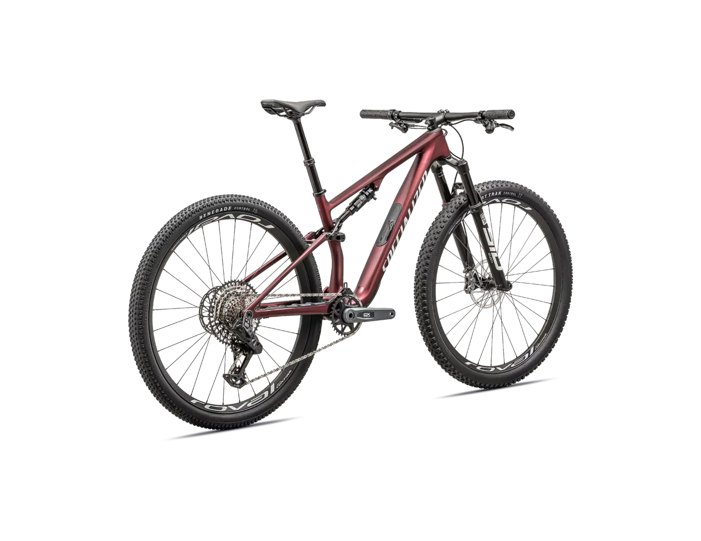 SPECIALIZED Epic 8 Expert SRAM GX AXS Mountain Bike - Satin/Redsky White - Image 6