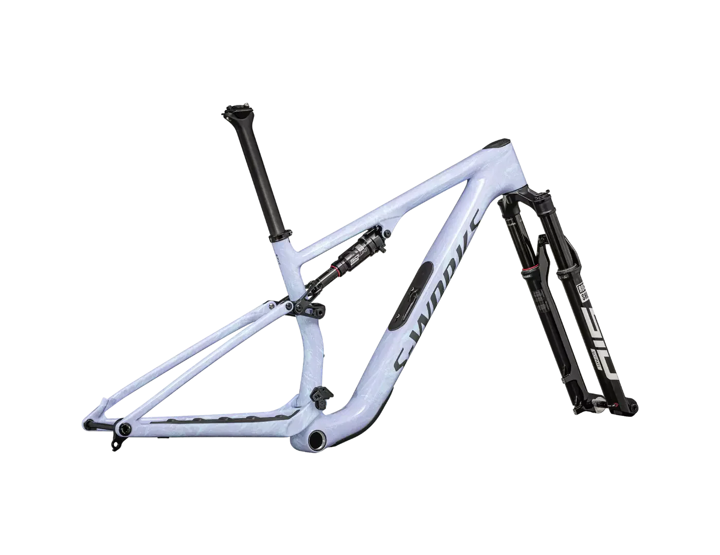 Specialized Epic 8 Mountain Bike Frameset - Gloss Astral Blue/Metallic Sapphire/Black - Image 3