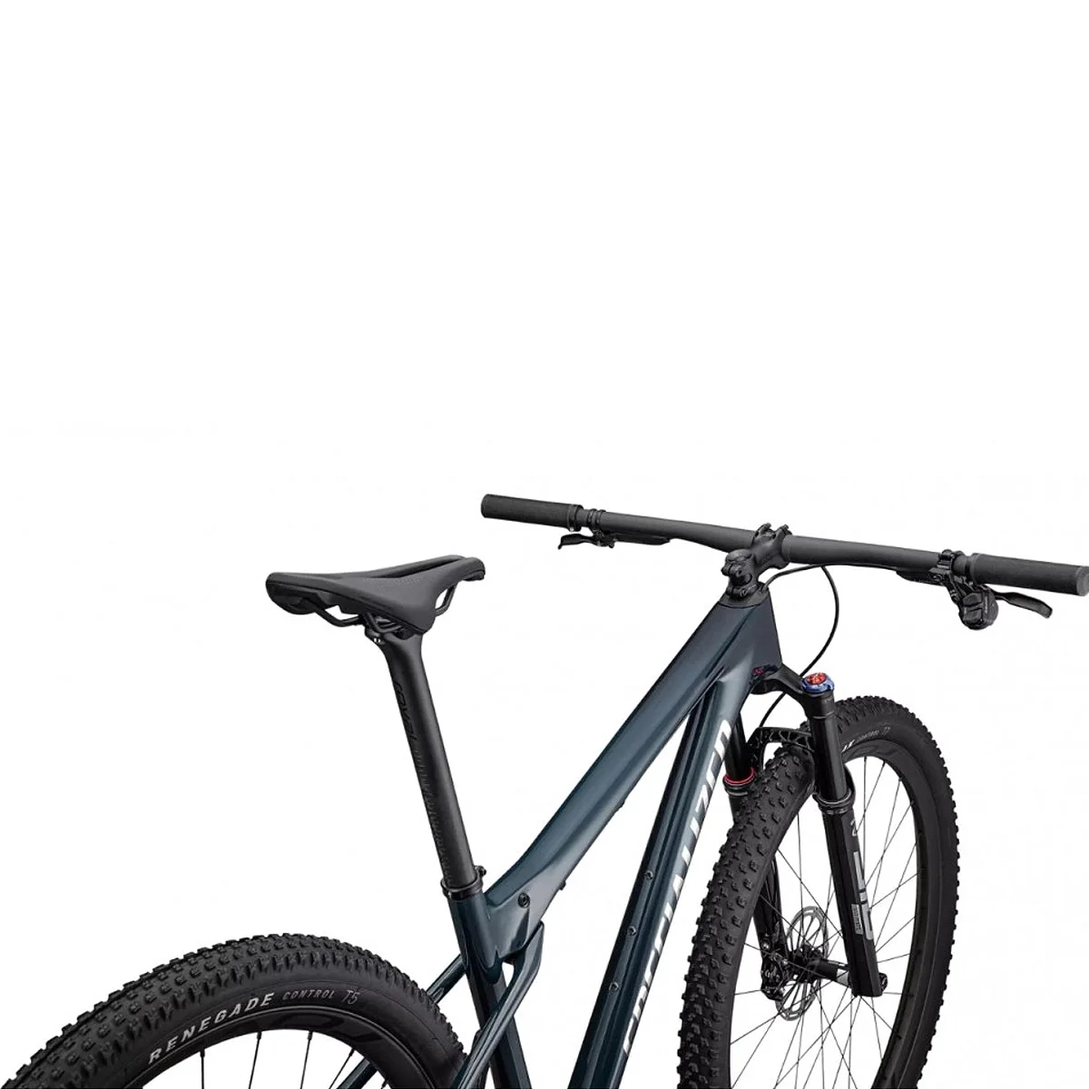 Specialized Epic WC Pro Mountain Bike - GLOSS DEEP LAKE METALLIC / CHROME - Image 4