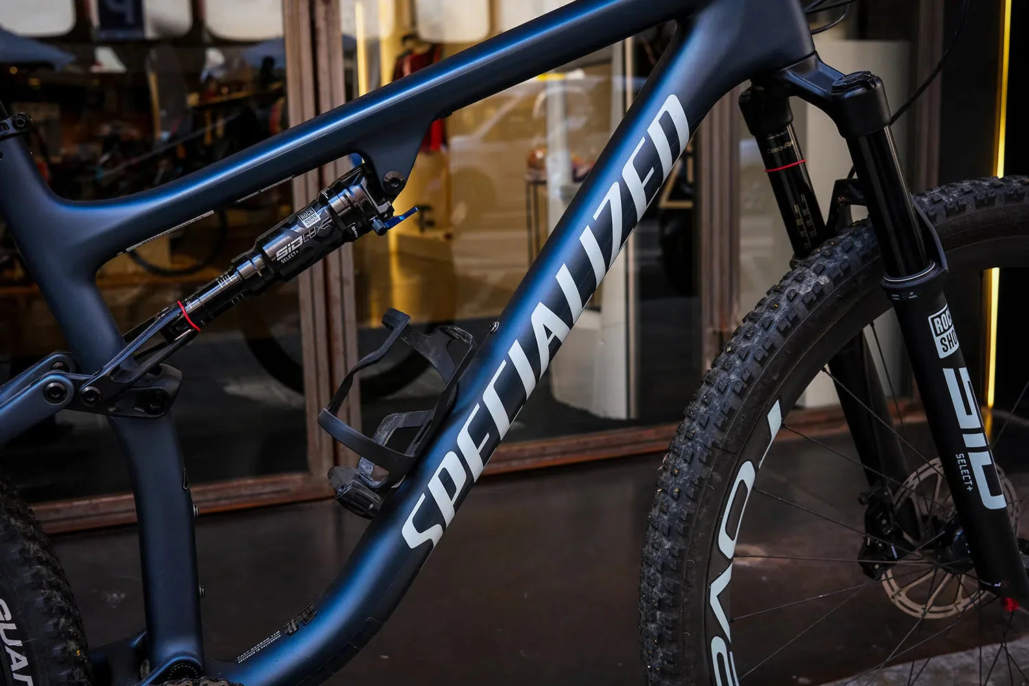 SPECIALIZED EXPERT Epic Demo Complete Bike Mountain Bike Sram X01 - Blue - Image 9