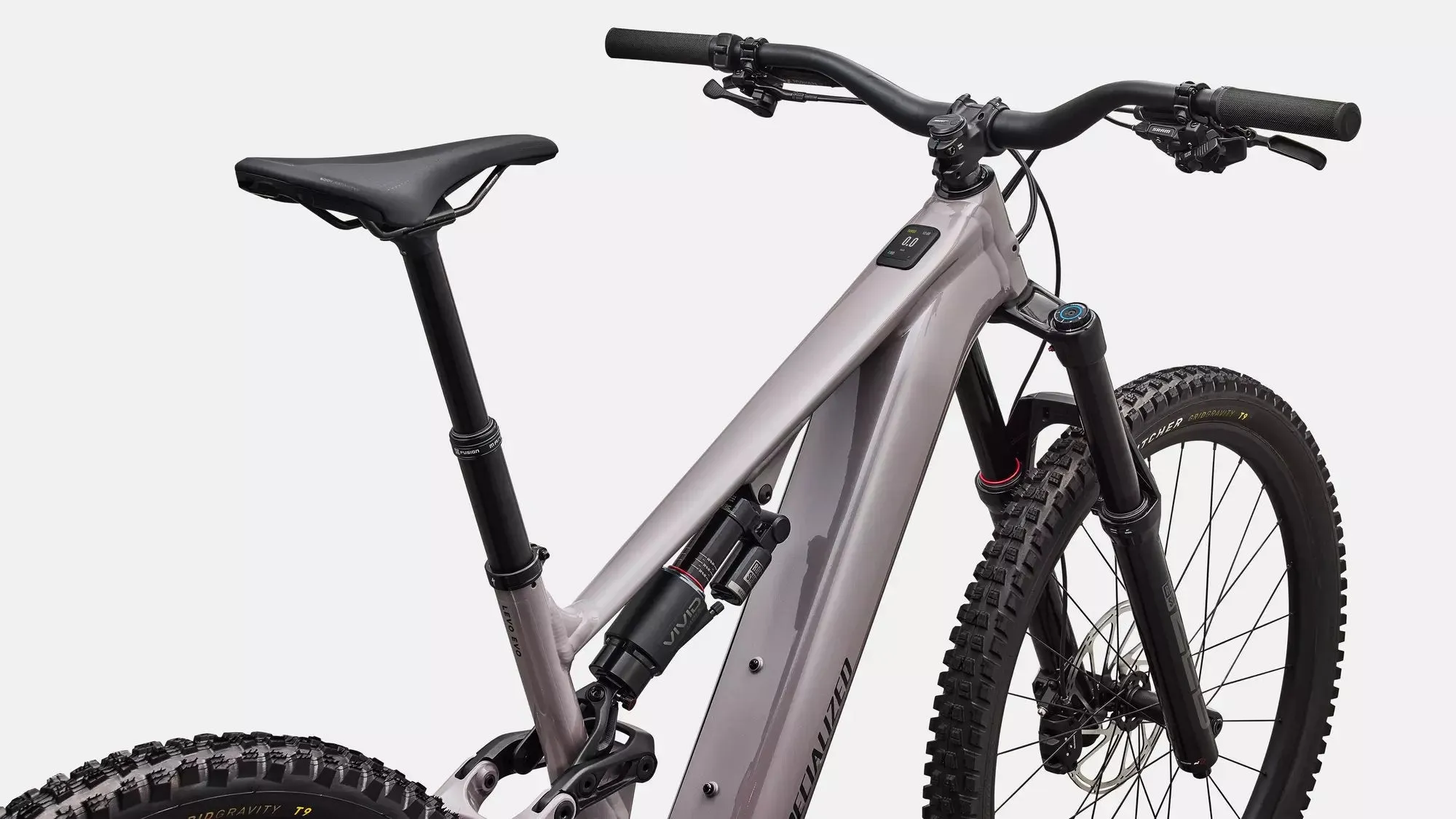 SPECIALIZED Levo 4 EVO Comp Alloy - Gloss Desert Metallic / Metallic Obsidian - Image 4