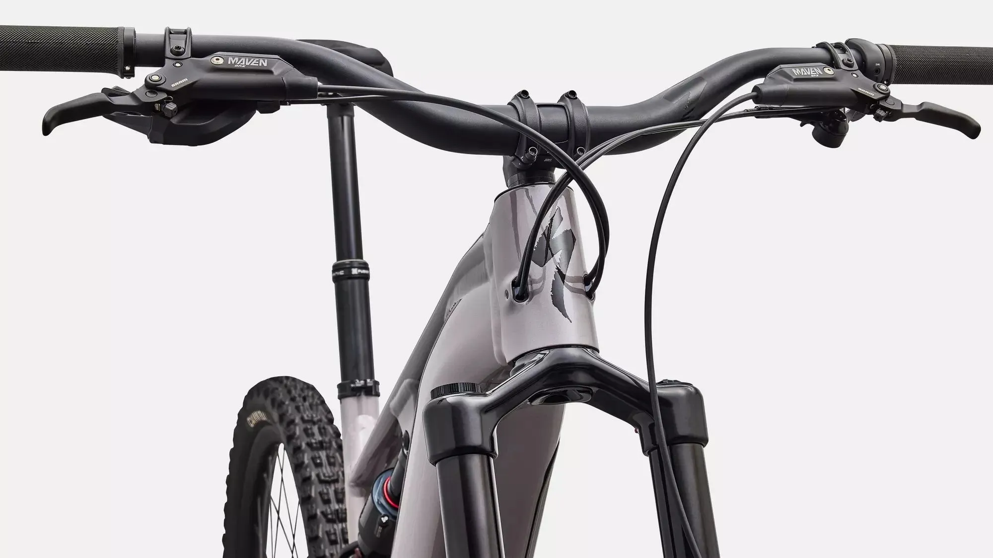 SPECIALIZED Levo 4 EVO Comp Alloy - Gloss Desert Metallic / Metallic Obsidian - Image 5