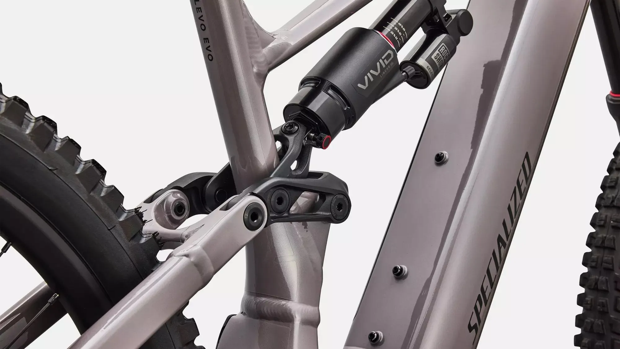 SPECIALIZED Levo 4 EVO Comp Alloy - Gloss Desert Metallic / Metallic Obsidian - Image 8
