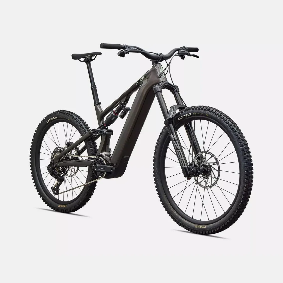SPECIALIZED Levo 4 EVO Comp - Gloss Warm Smoke / Pistachio - Image 2