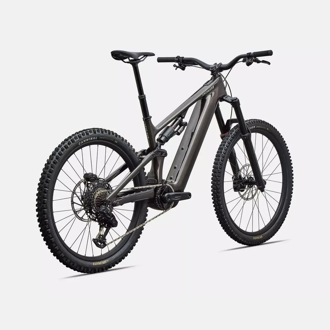 SPECIALIZED Levo 4 EVO Comp - Gloss Warm Smoke / Pistachio - Image 3