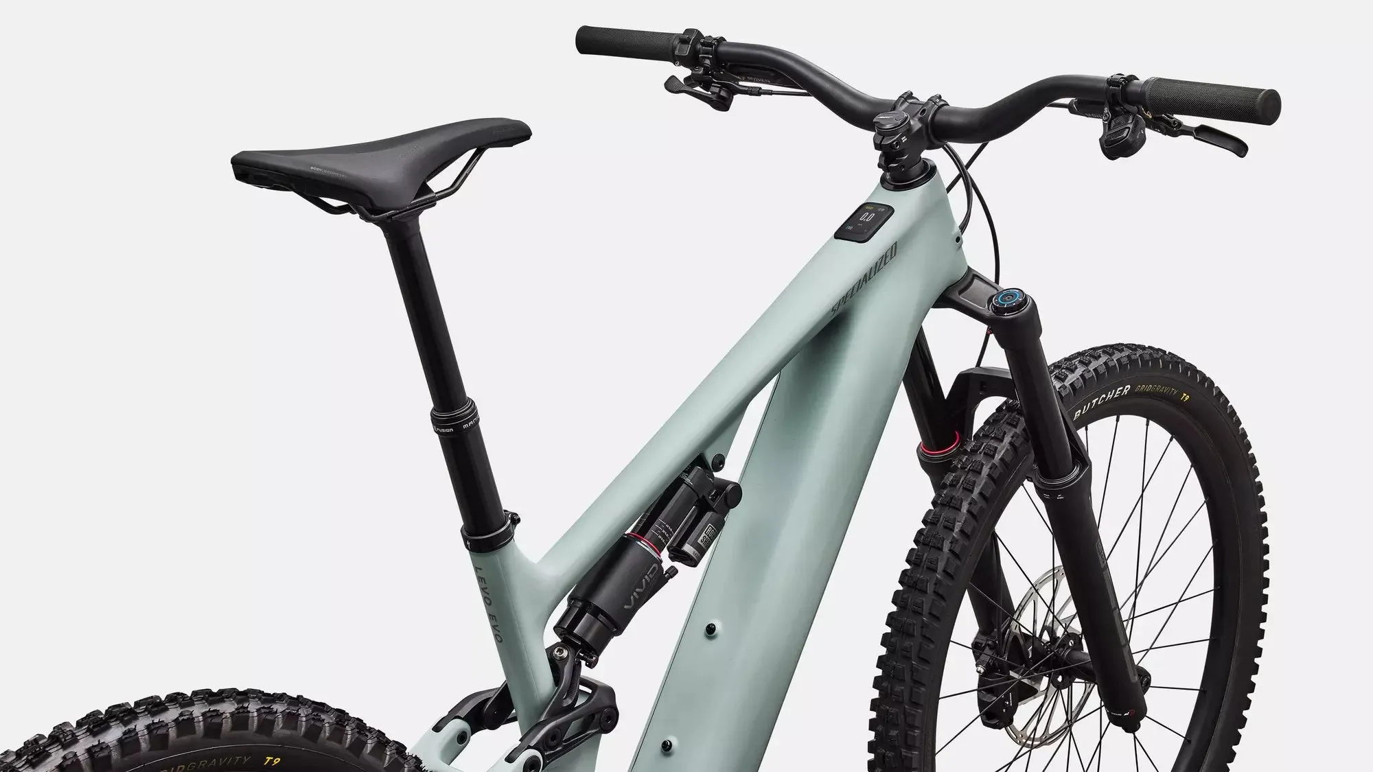 SPECIALIZED Levo 4 EVO Comp - Satin Agave Grey / Desert Metallic - Image 4
