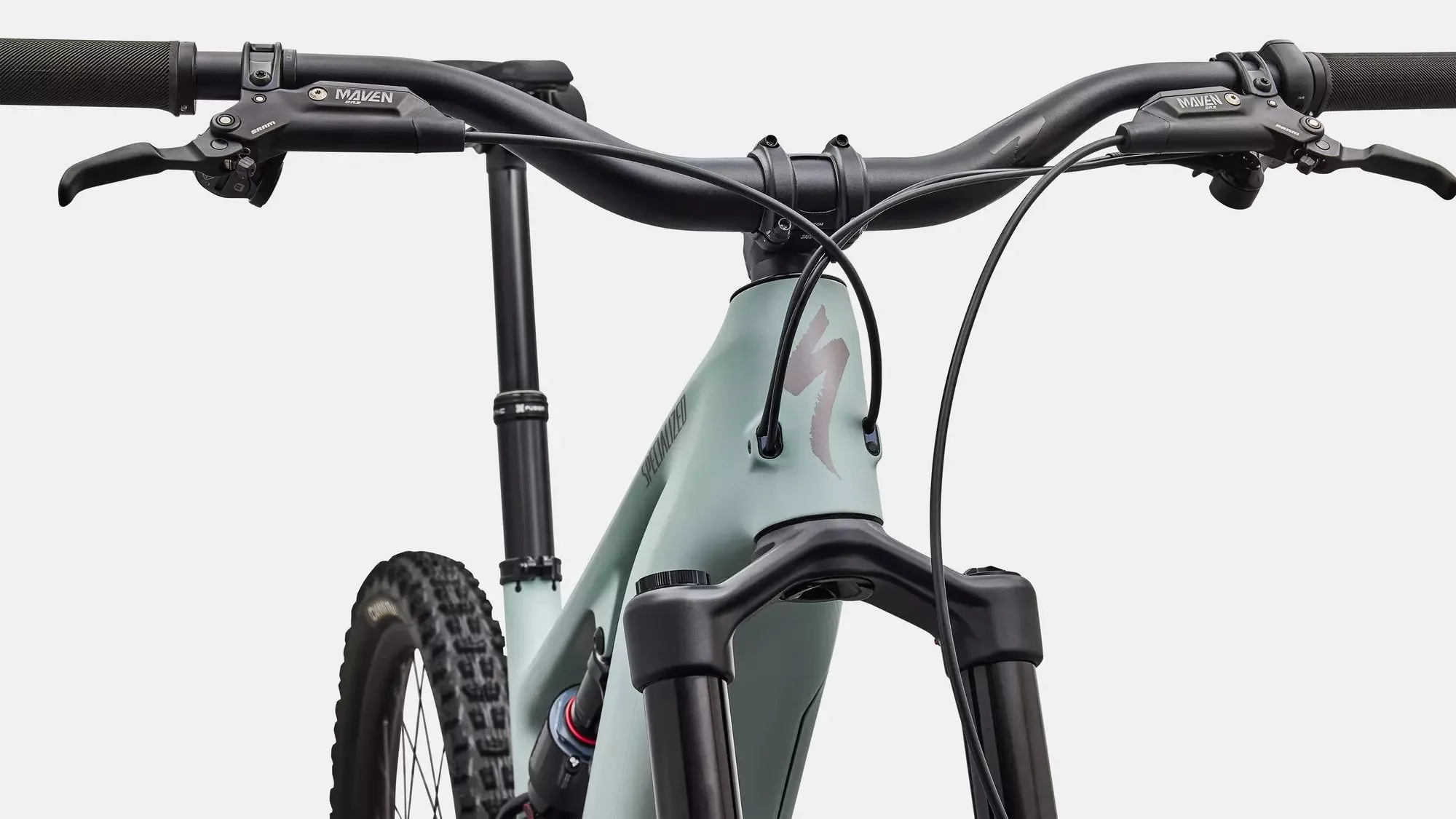 SPECIALIZED Levo 4 EVO Comp - Satin Agave Grey / Desert Metallic - Image 5