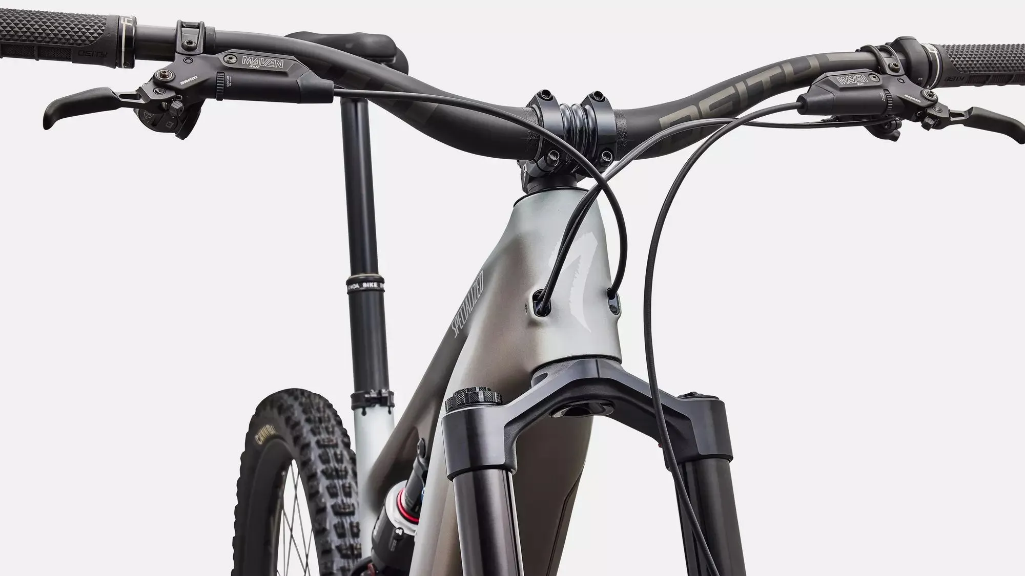 SPECIALIZED Levo 4 EVO Pro - Satin Shadow / Silver Dust - Image 5